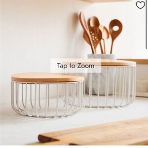 West elm baskets